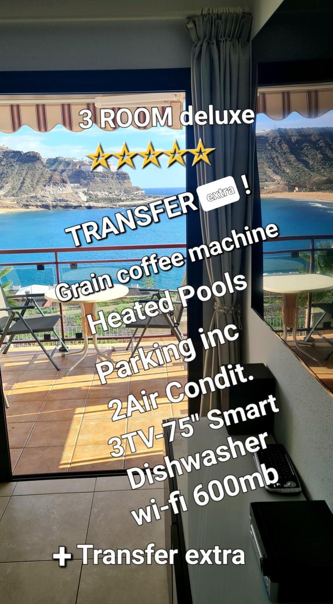 Deluxe 3 Rooms74M2,2Air Condit 2Tv Seaview On Amadores,2 Heatpools, Parking, 600 Mb,Dishwasher,2Lift,,3 Beaches Playa Del Cura (Gran Canaria) Exterior foto